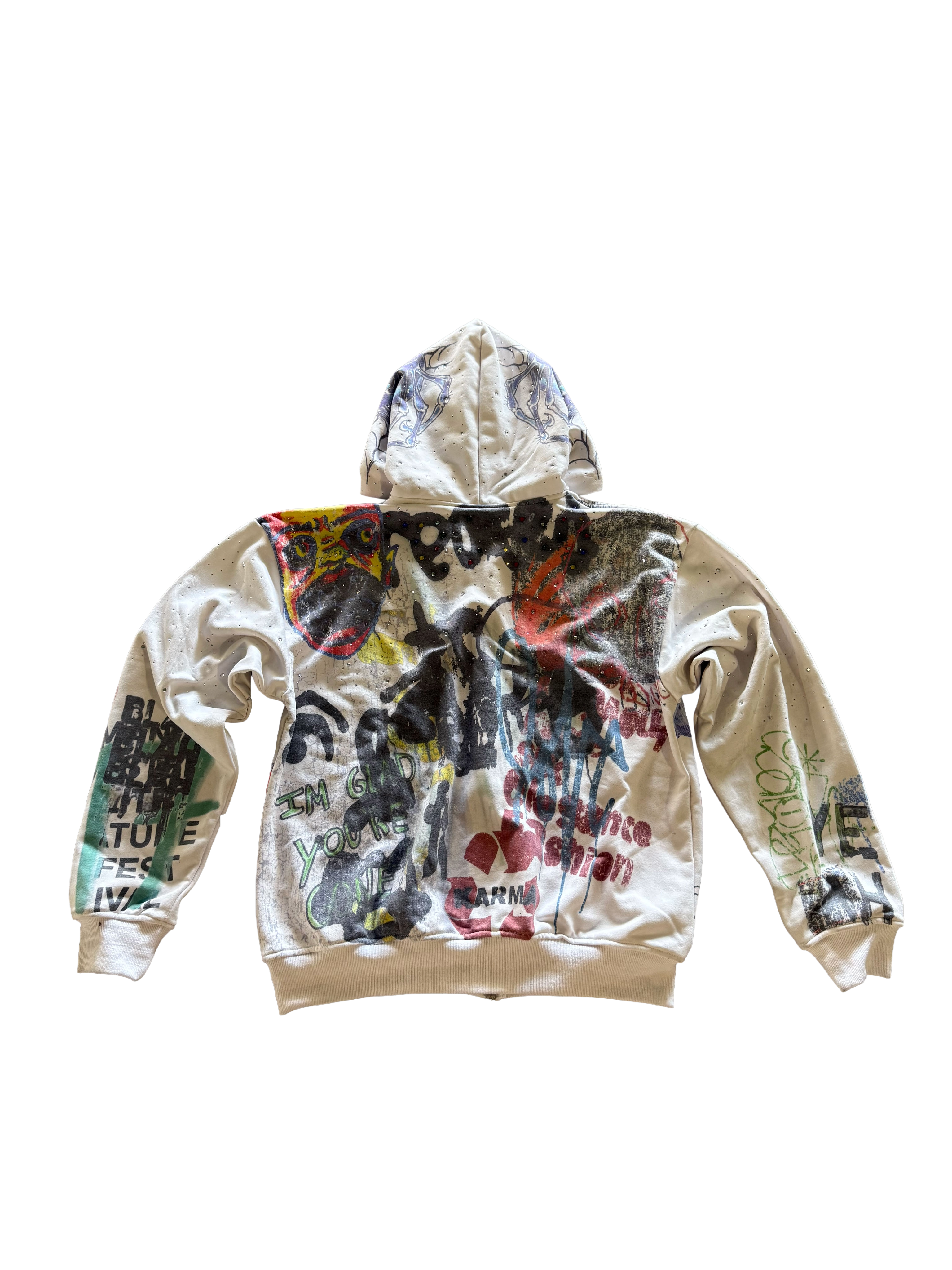 WSCS “”Graffiti Noir” White Jacket